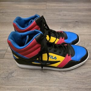 Fila Everge High-Top Men's Vibrant Multicolor Sneakers